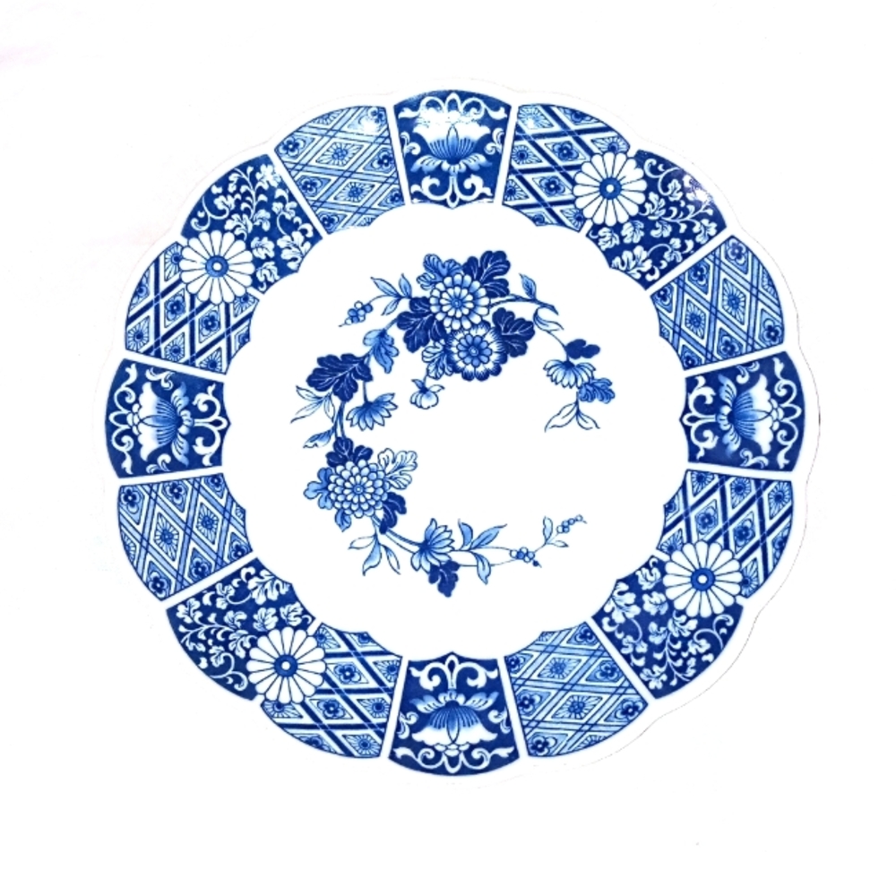 Blue Imari Dinner Plate Lipper & Mann - Picture 1 of 4